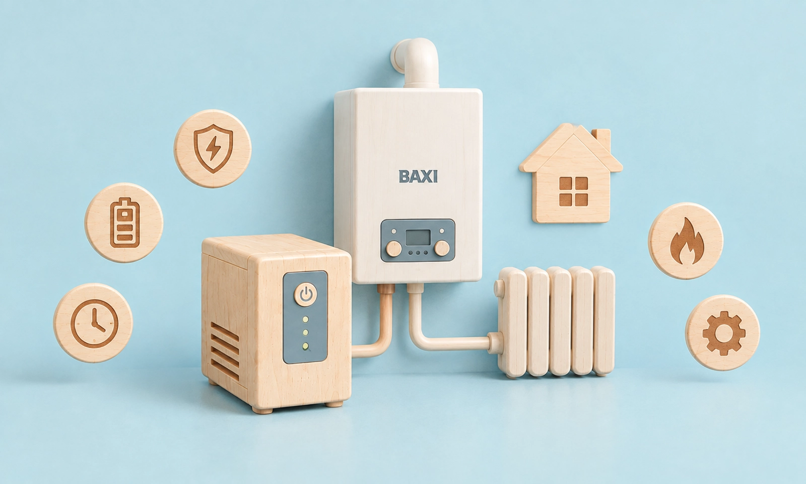 Рекомендованные ИБП для котла Baxi